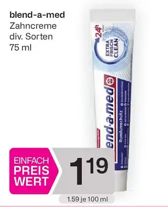 Bipa blend-a-med Zahncreme Angebot