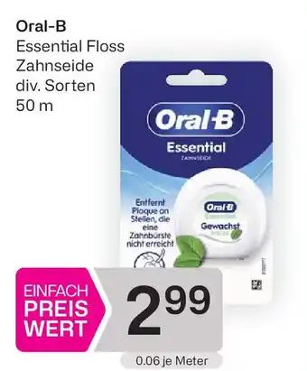 Bipa Oral-b essential floss zahnseide Angebot