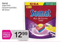 Bipa Somat Giga Pack Geschirrspültabs Angebot