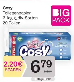 Bipa Cosy Toilettenpapier Angebot
