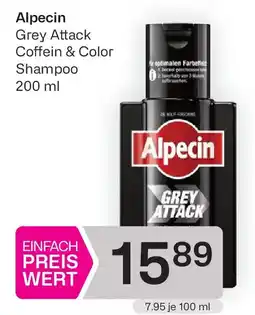 Bipa Alpecin Grey Attack Coffein & Color Shampoo Angebot