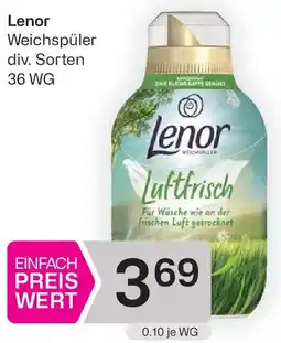Bipa Lenor Weichspüler Angebot