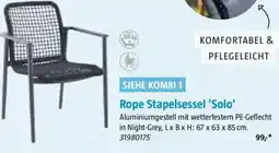 Bauhaus SIEHE KOMBI 1 Rope Stapelsessel 'Solo' Angebot