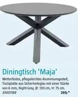 Bauhaus Diningtisch 'Maja' Angebot