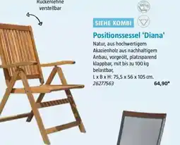 Bauhaus SIEHE KOMBI Positionssessel 'Diana' Angebot