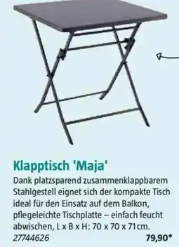 Bauhaus Klapptisch 'Maja' Angebot