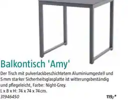 Bauhaus Balkontisch 'Amy' Angebot