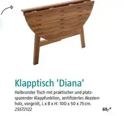 Bauhaus Klapptisch 'Diana' Angebot