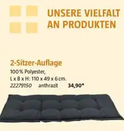 Bauhaus 2-Sitzer-Auflage Angebot