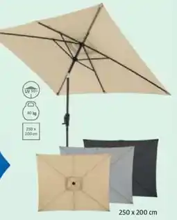 Bauhaus Life Sonnenschirm 'Kurbel' Angebot