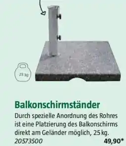 Bauhaus Balkonschirmständer Angebot