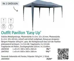 Bauhaus Outfit Pavillon 'Easy Up' Angebot