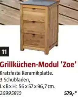 Bauhaus Grillküchen-Modul 'Zoe' Angebot