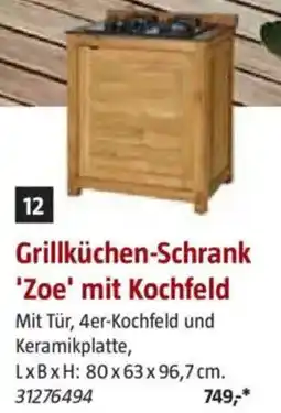 Bauhaus Grillküchen-Schrank 'Zoe' Angebot