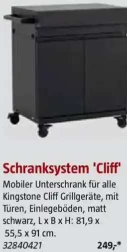 Bauhaus Schranksystem 'Cliff' Angebot