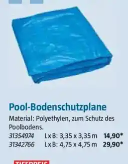 Bauhaus Pool-Bodenschutzplane Angebot