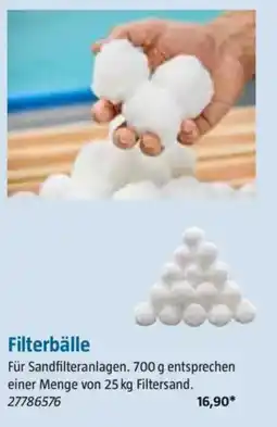Bauhaus Filterbälle Angebot