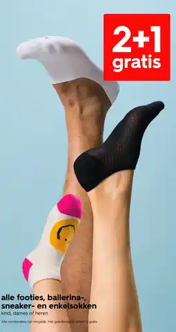 HEMA alle footies, ballerina-, sneaker- en enkelsokken Angebot