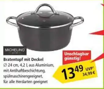 Bratentopf mit Deckel