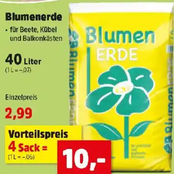 Blumenerde