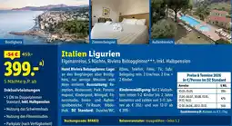 Lidl Reisen Italien Ligurien Angebot