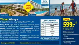 Lidl Reisen Türkei Alanya Angebot