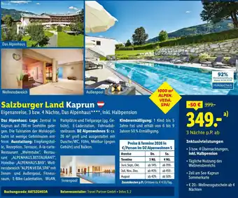 Lidl Reisen Salzburger Land Kaprun Angebot