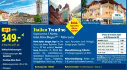 Lidl Reisen Italien Trentino Angebot
