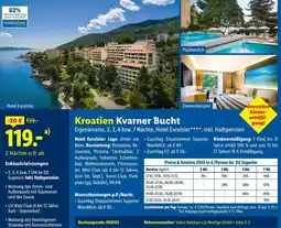 Lidl Reisen Kroatien Kvarner Bucht Angebot