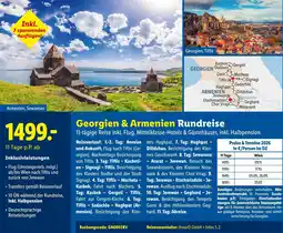 Lidl Reisen Georgien & Armenien Rundreise Angebot