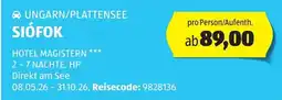 Hofer Reisen Siófok Angebot