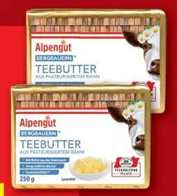 Lidl Alpengut Bergbauern Teebutter Angebot