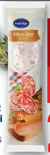 Lidl French Style Walnuss-Salami Angebot