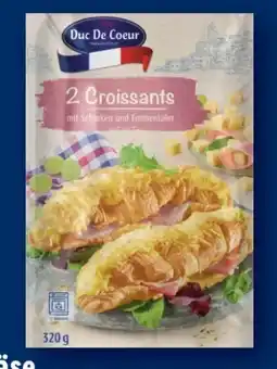 Lidl Duc De Coeur Schinken/ Käse Croissant Angebot