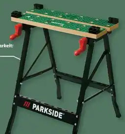 Lidl Parkside Werk-Spanntisch Angebot