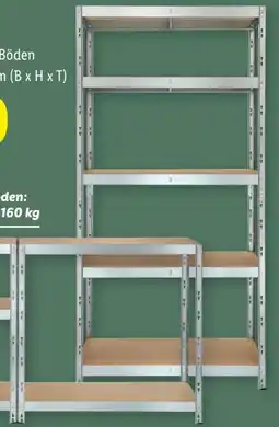 Lidl Parkside Schwerlastregal Angebot