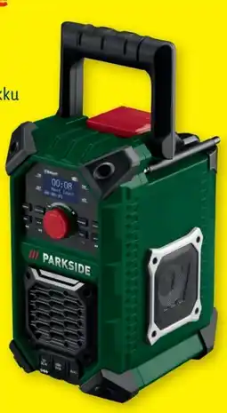 Lidl Parkside Akku-Baustellenradio Angebot