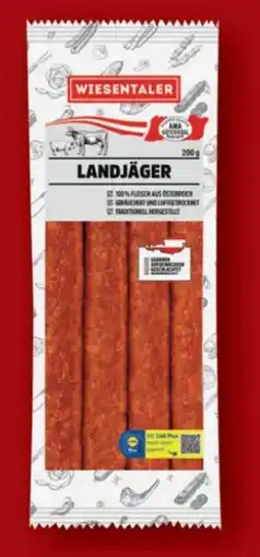 Lidl Wiesentaler Landjäger Salami Angebot