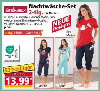 STEINBECK Nachtwäsche-Set 2-tlg. für Damen