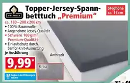 Norma Topper-Jersey-Spannbetttuch „Premium“ Angebot