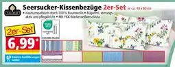Norma Seersucker-Kissenbezüge 2er-Set Angebot