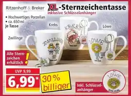 Norma XL-Sternzeichentasse Angebot