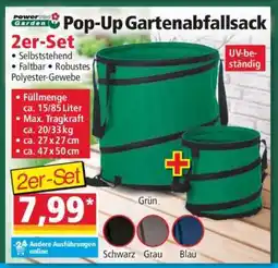 Norma Pop-Up Gartenabfallsack 2er-Set Angebot