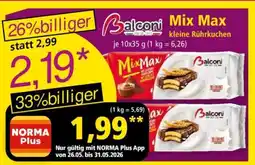Norma BALCONI MIX MAX Angebot