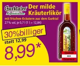 Norma Gurktaler Der milde Kräuterlikör Angebot
