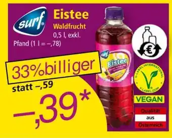 Norma surf Eistee Angebot