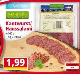 Norma Kantwurst/Haussalami Angebot
