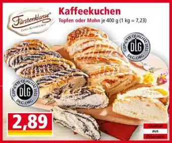 Norma Kaffeekuchen Angebot