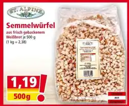 Norma Semmelwürfel Angebot