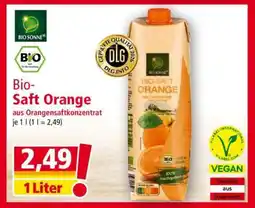 Norma Bio-Saft Orange Angebot